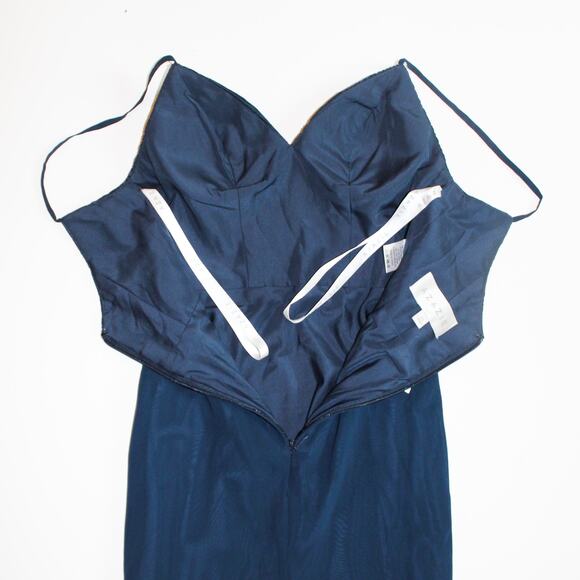 AZAZIE Esmeralda Dress Dark Navy A0 NWT - Picture 5 of 15